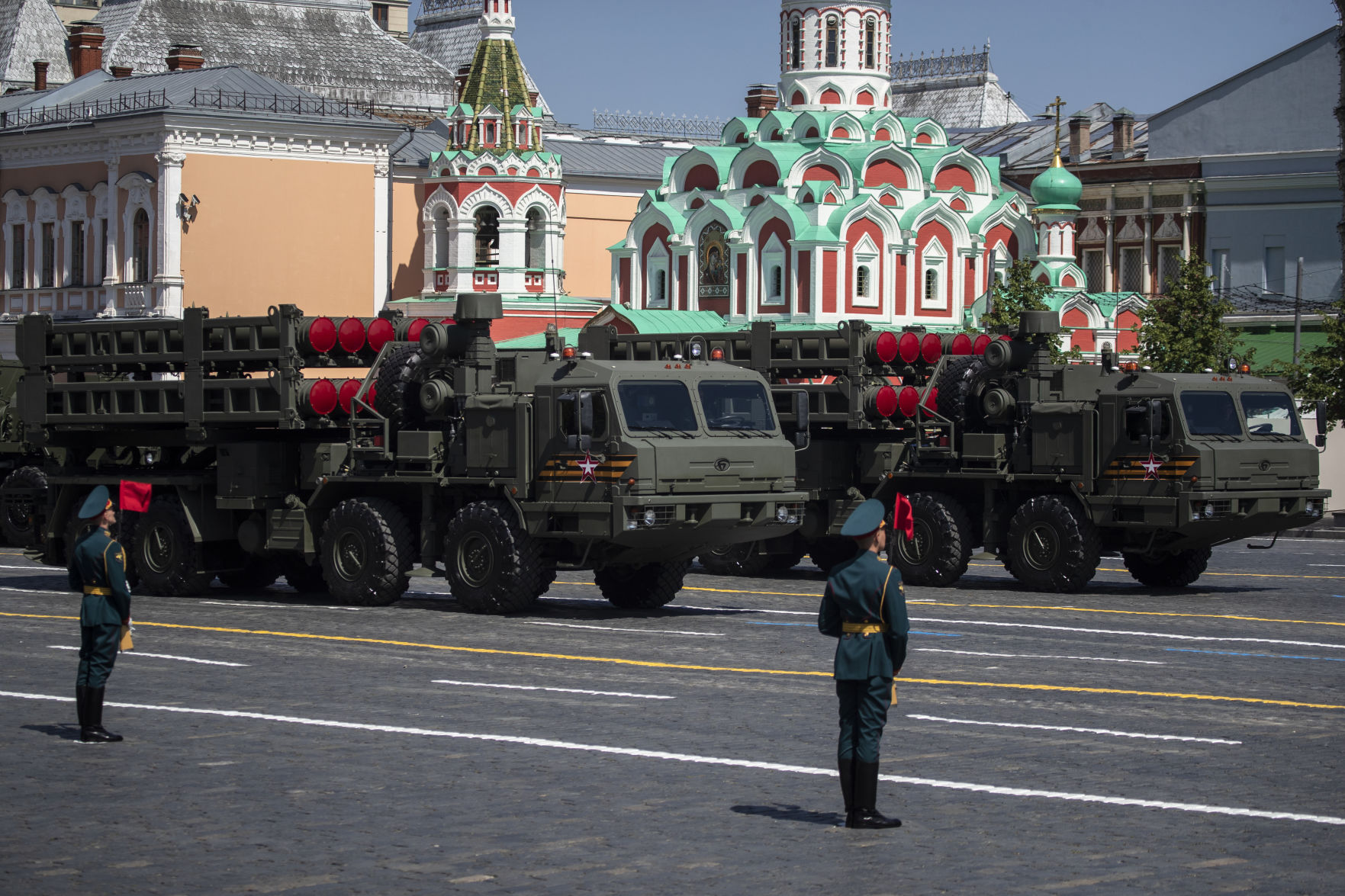 Russia Red Square Parade